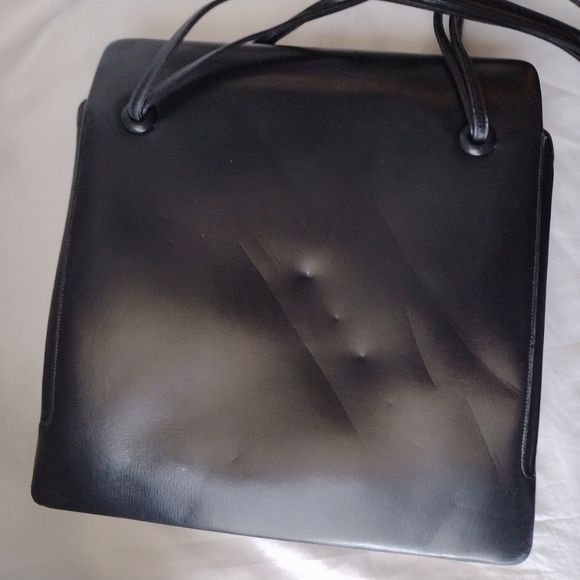 VTG Saks Fifth Avenue Judith Leiber Square shoulder Bag - Picture 7 of 15